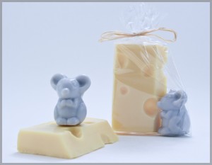 Savon emmental avec sa souris