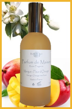 Parfum de maison Mangue Fleur d'oranger